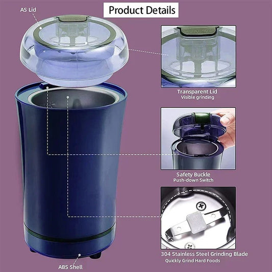 6 Blates Electric Multifunctional Grinder