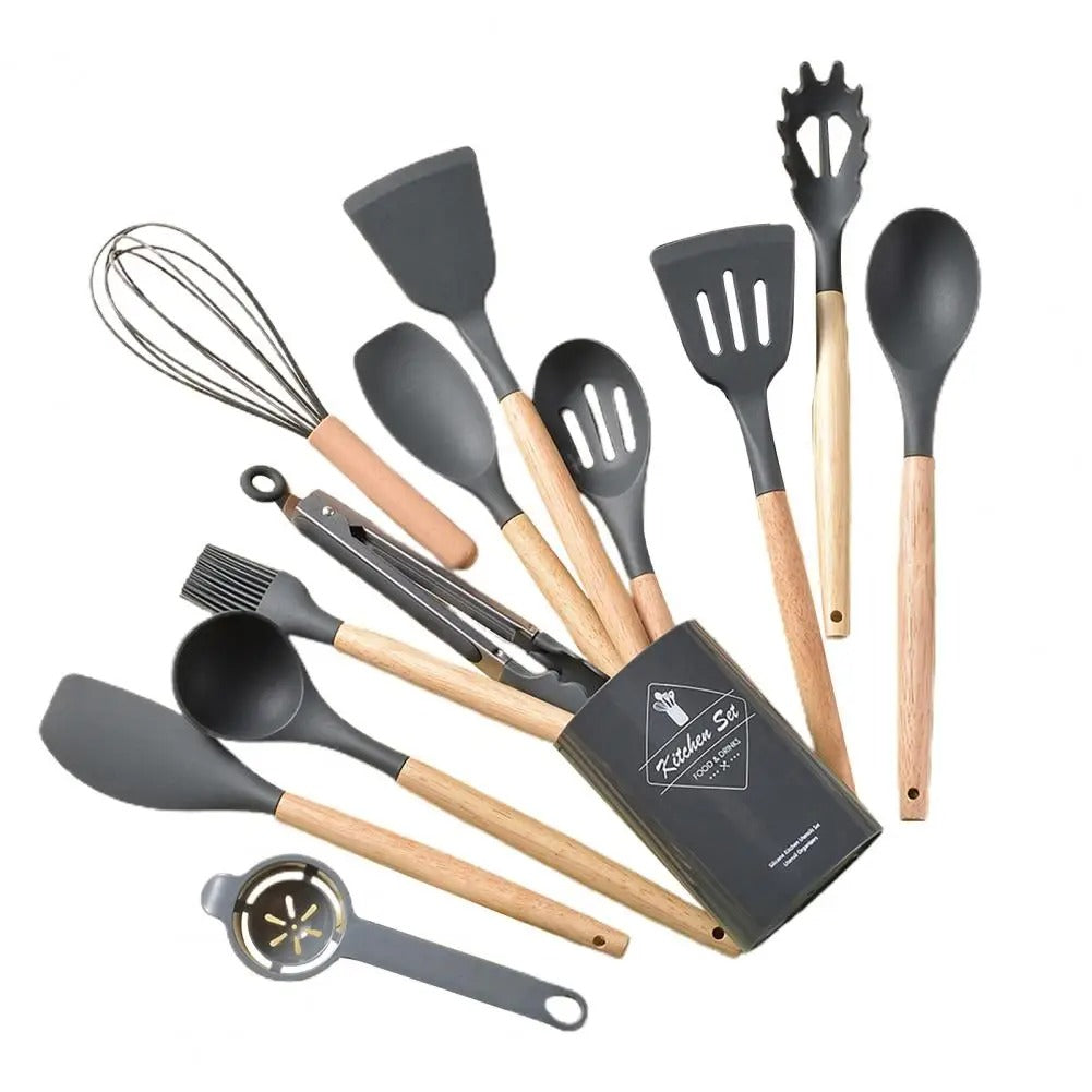 12pcs Silicon Kitchen Utensils