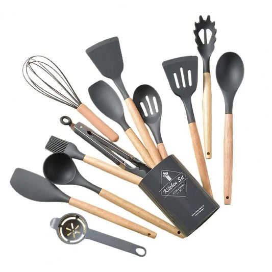 12pcs Silicon Kitchen Utensils