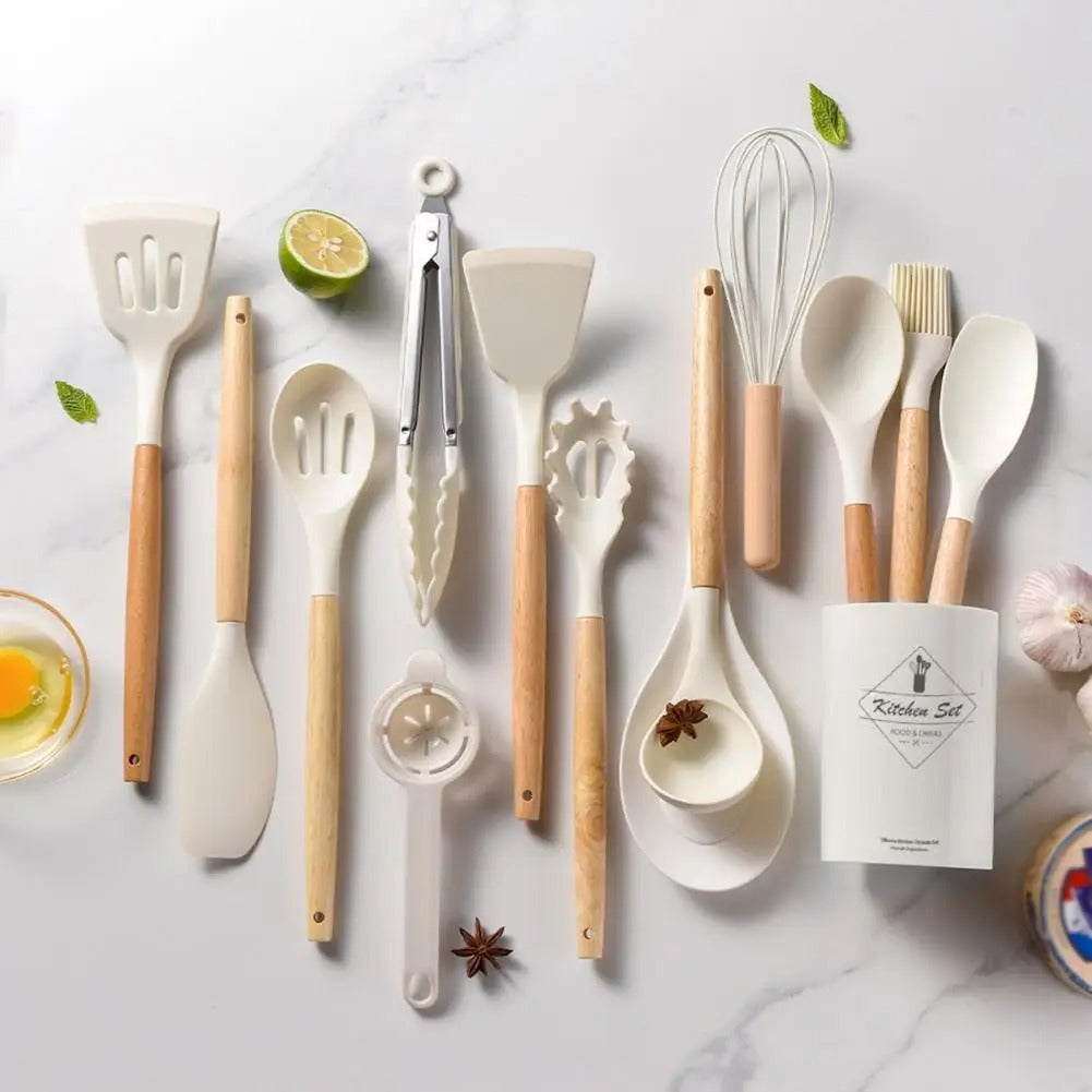 12pcs Silicon Kitchen Utensils