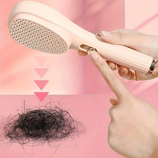 2 in 1 Large Self Cleaning Hair Brush Comb.