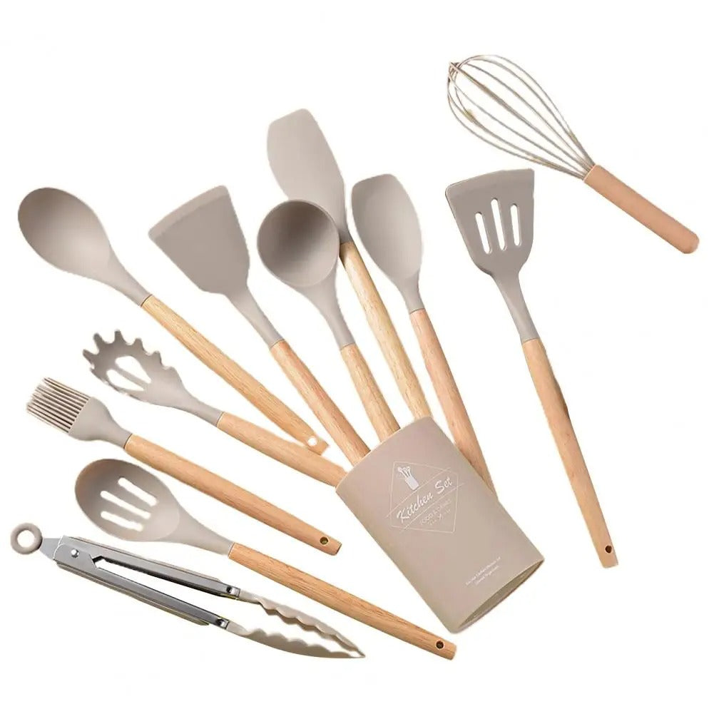 12pcs Silicon Kitchen Utensils